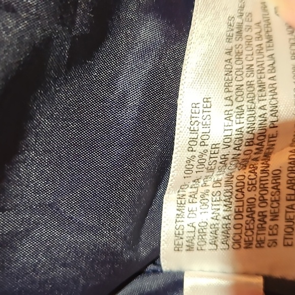 Cat & Jack | Red and Blue Checked Taffeta and Tulle Sleeveless Dress - Picture 9 of 9